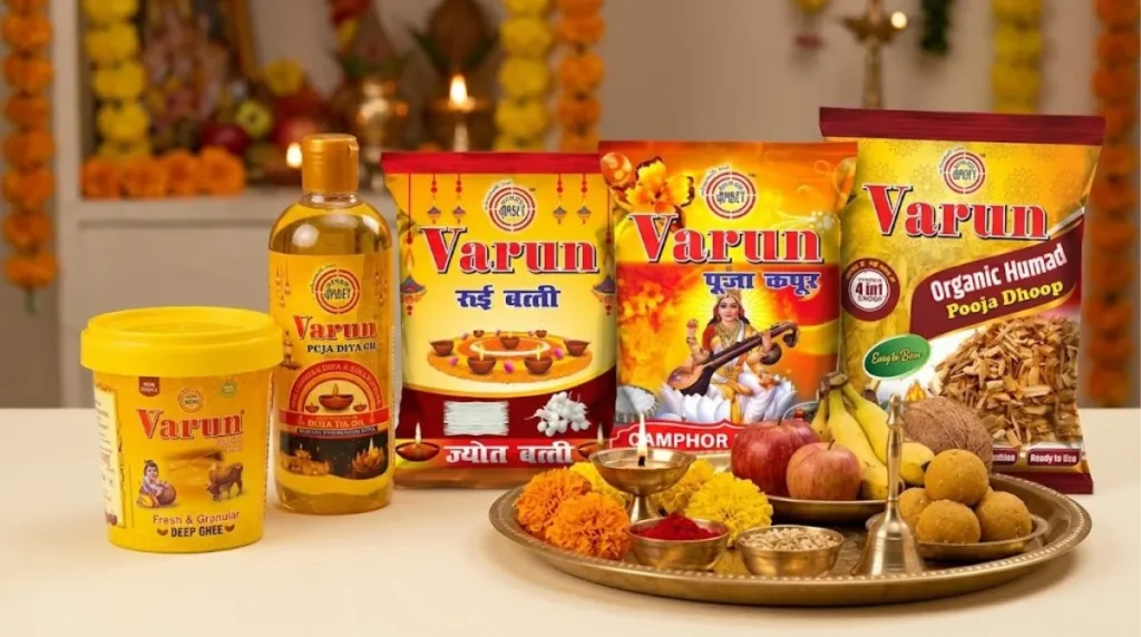 Dussehra Puja Samagri List: Complete Home Puja Checklist 8 VARUN Pooja Products for Dussehra and Vijayadashami puja