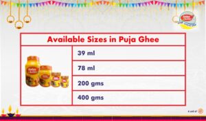 Ambey Active Puja Ghee 6 ambey active puja ghee