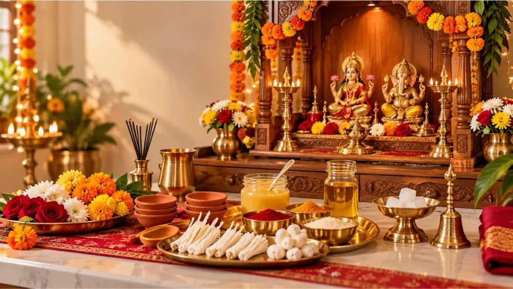 दिवाली से पहले घर के मंदिर की तैयारी कैसे करें? सफाई, सजावट और पूजा की पूरी तैयारी